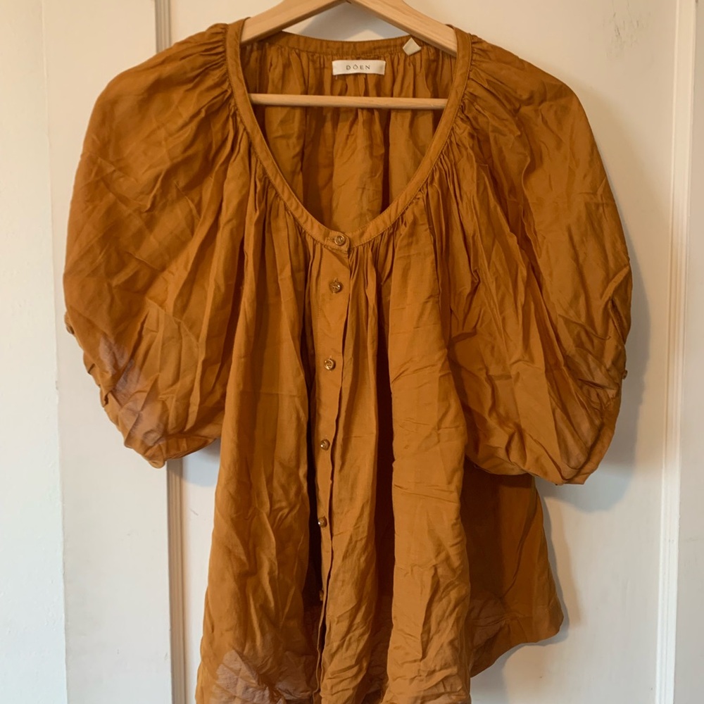 Doen Women's Tan Blouse
